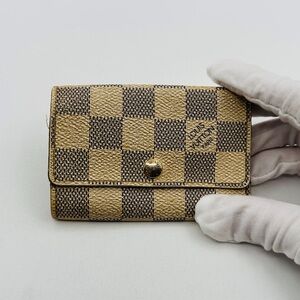 Louis Vuitton Damier White Key Wallet